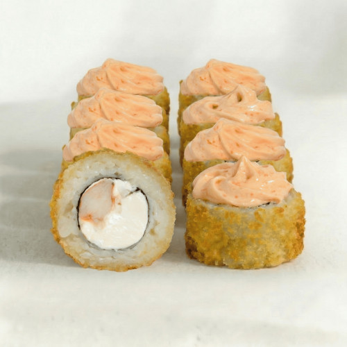 Лава темпура с креветкой