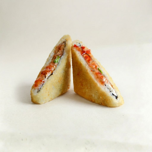 Сэндвич-ролл с лососем