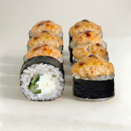 Запеченый с угрём