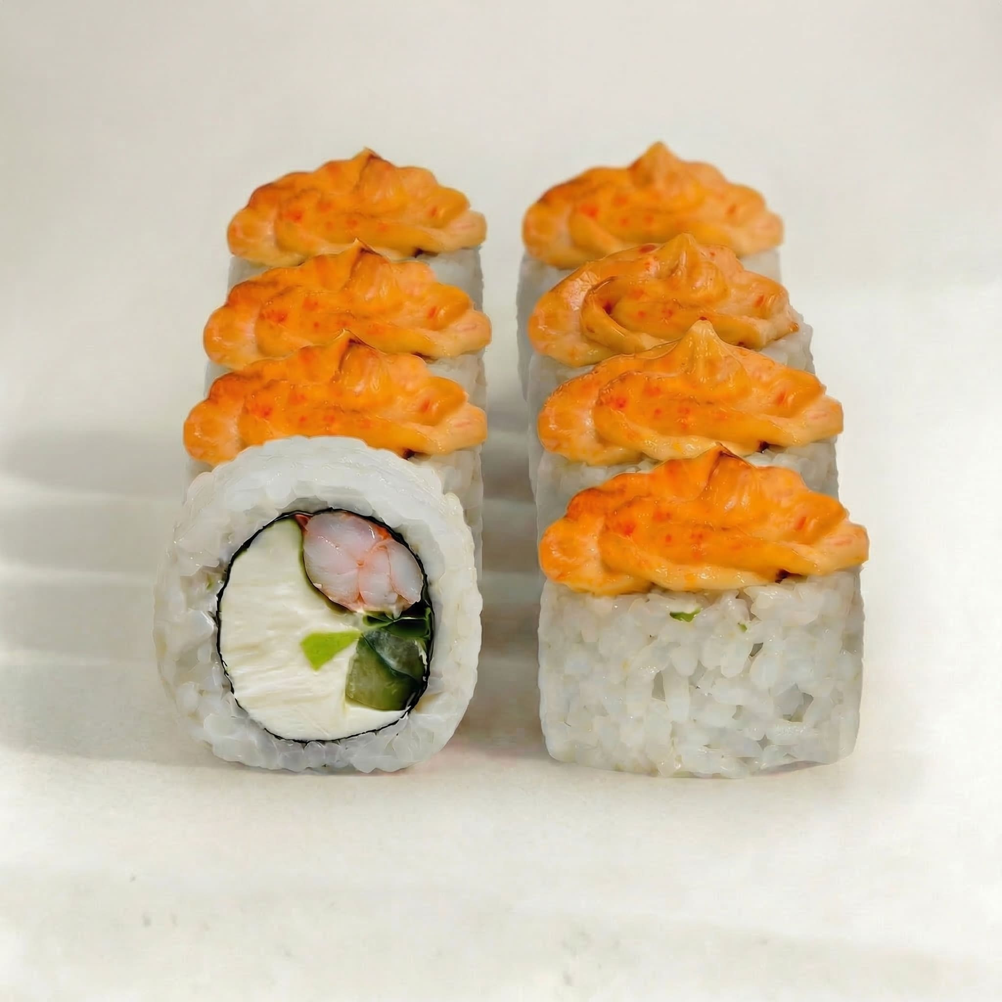 Лава гриль с креветкой