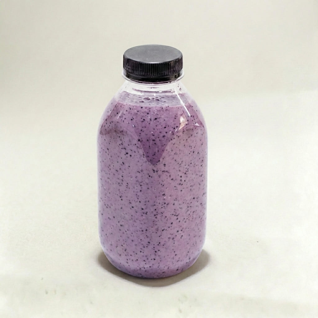 Молочный коктейль черника