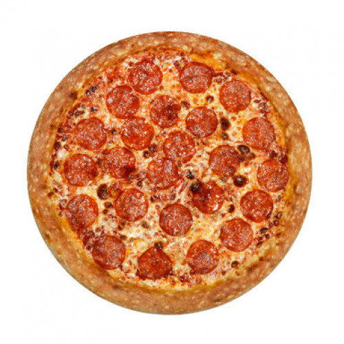 - Мега пепперони 25 см